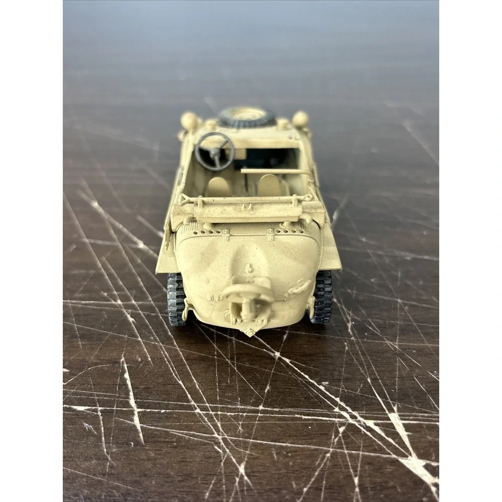 Built 1:35 WWII Tan‎ Desert German Schwimmwagen Painted Italeri Soldier Vehicle